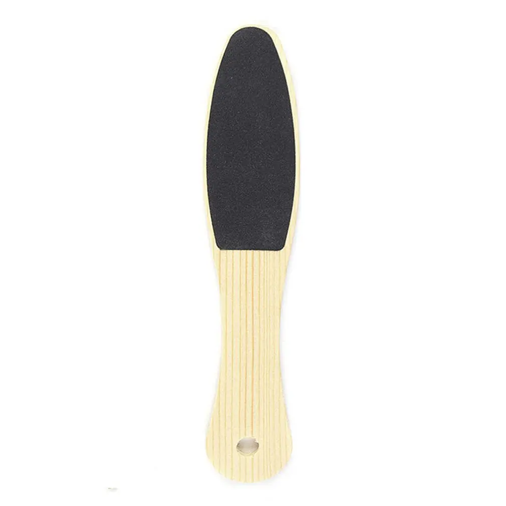 

Foot File Callus Dead Skin Remover Pedicure Portable Sandpaper Wood+sandpaper Handle Pedicure Tools Callus Remover