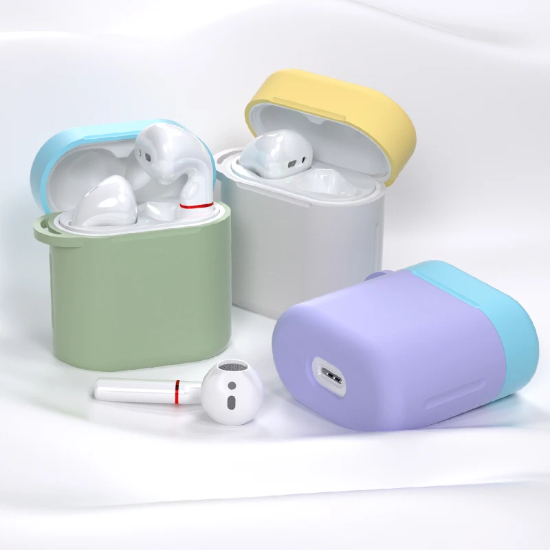 Силиконовый чехол для наушников huawei Honor FlyPods Fly Pods Pro защитный s Freebuds 2 ярких цветов