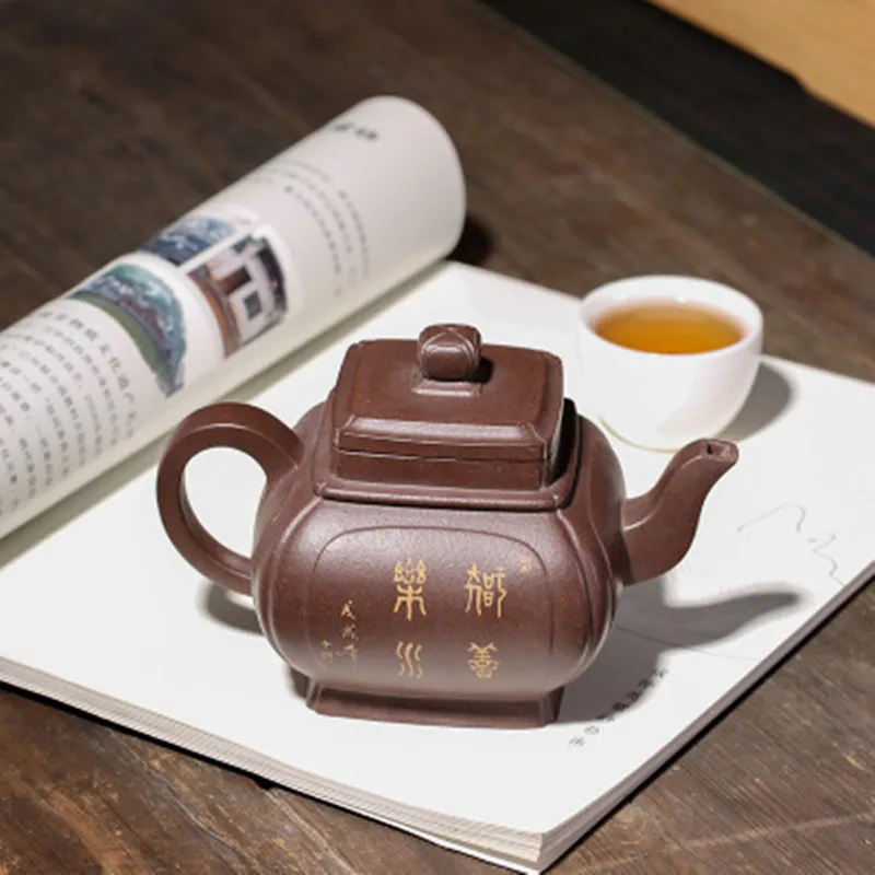 

Tetera Teapot Yixing Zisha Clay Chinese Porcelain Teapots Gongfu Tea Set 370ml New Arrived Famous Handmade Pots With Gift Box