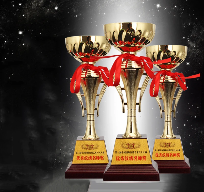 Индивидуальный Топ трофей Кубок золотой награда ремесло для соревнований