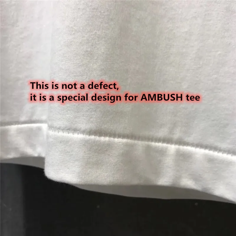 19ss Ambush футболка для мужчин и женщин 1:1 Высокое Качество Светоотражающая Хай стрит