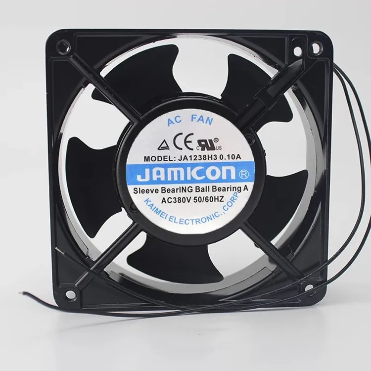 Новый JA1238H3 JA1238H2 JA1238H1 JA1238H2B0N-T JA1225H2B0N JAMICON осевой вентилятор 110V 220V 380V 120х120х38mm 12038
