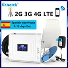 Усилитель сотового сигнала Lintratek, 2G 3G 4G GSM трехполосный 900 DCS 1800 WCDMA 2100