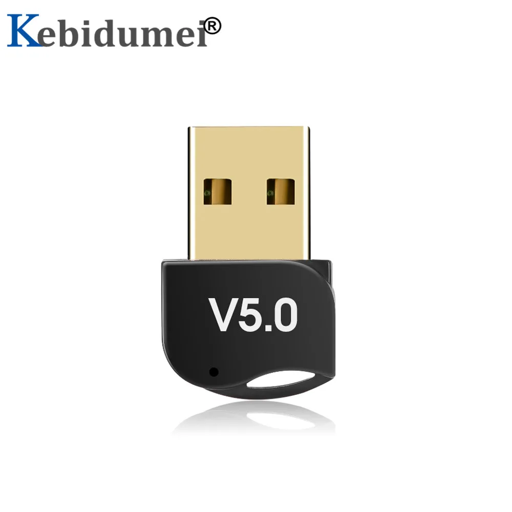 Мини USB адаптер Kebidumei BT 5 0 беспроводной передатчик Bluetooth музыкальный приемник для
