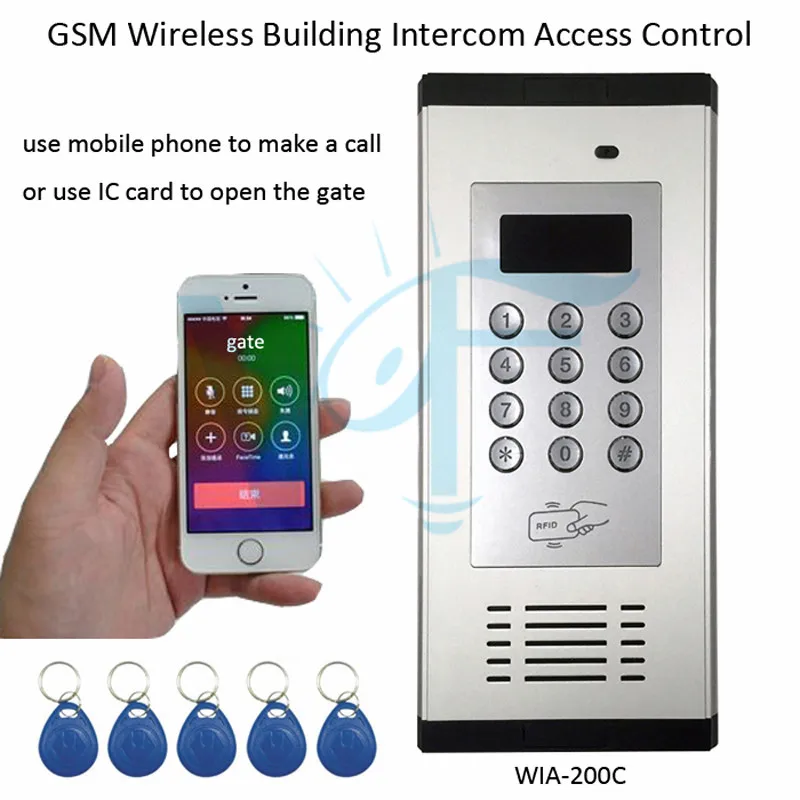 Система домашней автоматизации gsm управляемое реле дистанционного управления гаражная дверь открывалка gsm шлюзы IC карта ворота удаленный Открыватель по телефону