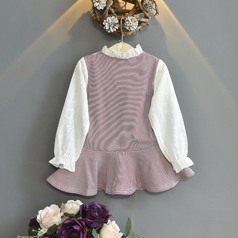 Демисезонные платья принцессы для маленьких девочек красивое платье с длинным