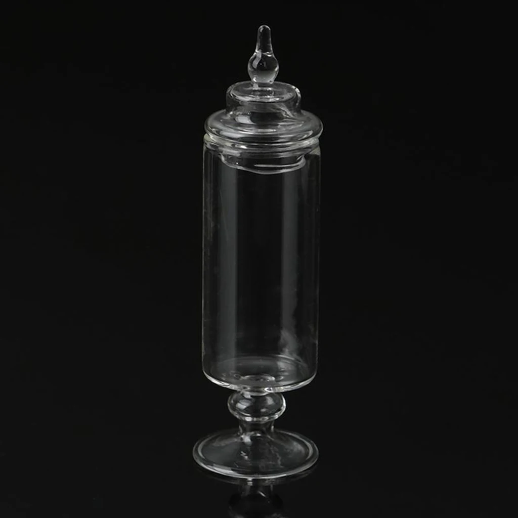 Баночка с крышкой для хранения кукольного домика в масштабе 1:12 спальни магазина