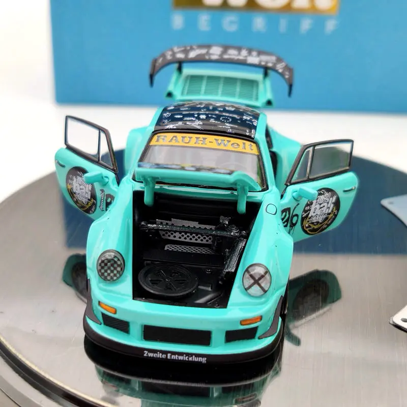 PGM 1/64 для P ~~ sche 930 RWB Rauh ключ голубые литые модели ограниченный выпуск |