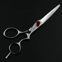 6 inch pet scissors dog grooming straight cutting shears kit for animals hair scissors japan440c sapphire and ruby models