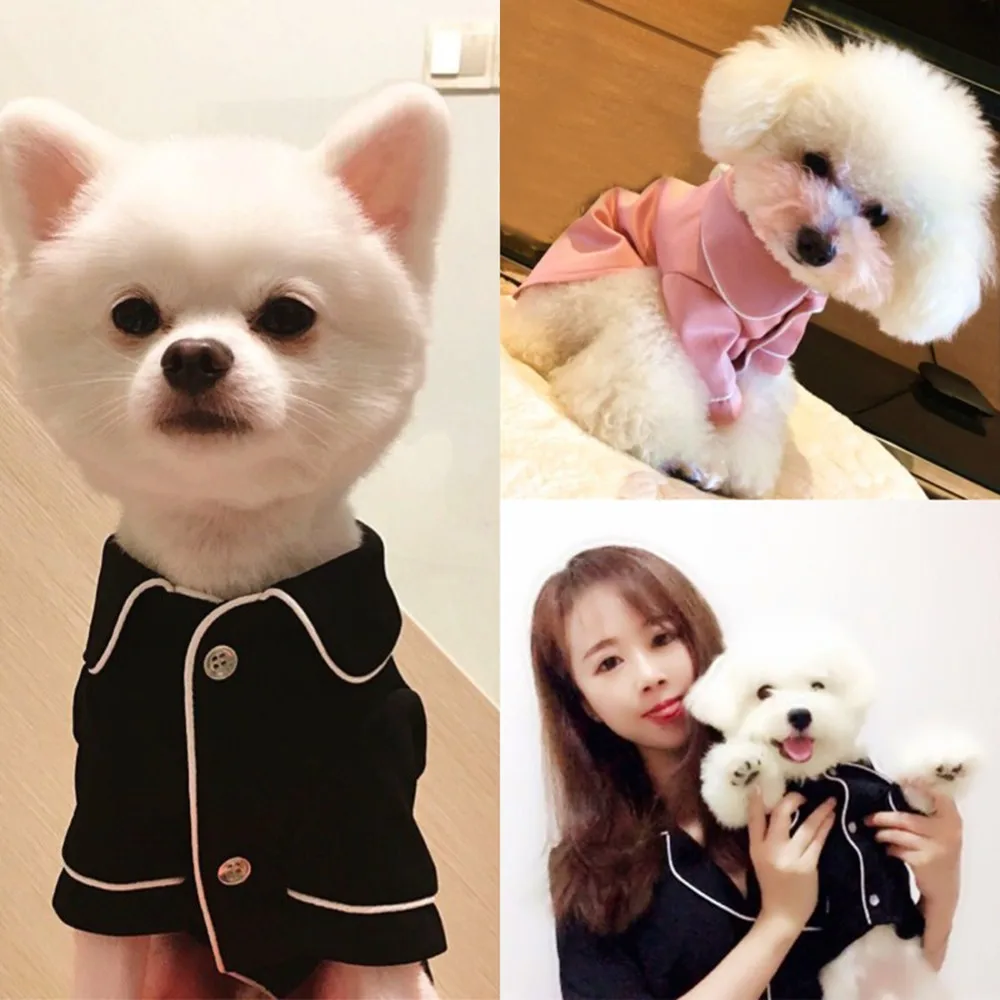 1 шт. кошка собачья одежда собаки комбинезон модные пижамы Ropa Perro для собак Чихуахуа Одежда для маленьких собак Комбинезоны для домашних животных Бульдог