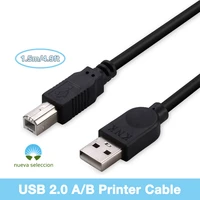 1 5m printer cable usb 2 0 type a to b male to male square interface for canon epson hp zjiang brother zebra label printer dac