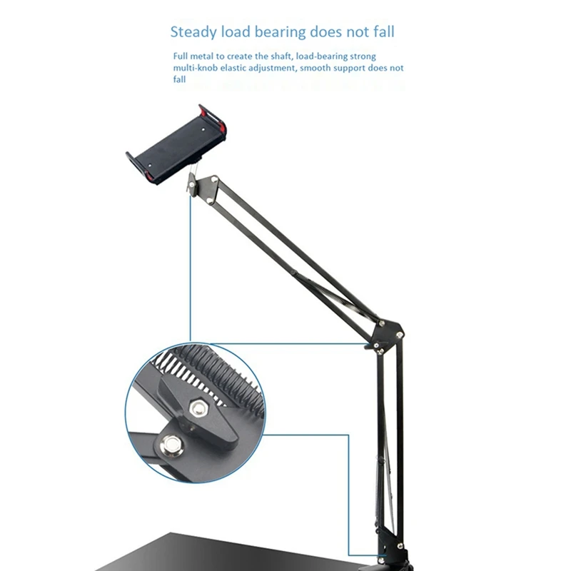 

Desktop Metal Mobile Phone Lazy Bracket, Mobile Phone Tablet Computer Multi-Function Bracket, for Mobile Phones, Tablets