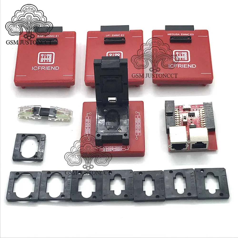 Новая версия полный набор Easy Jtag plus box + MOORC E MATE X PRO BOX EMMC BGA 13 в 1 для HTC/ Huawei/LG/Motorola /Samsung