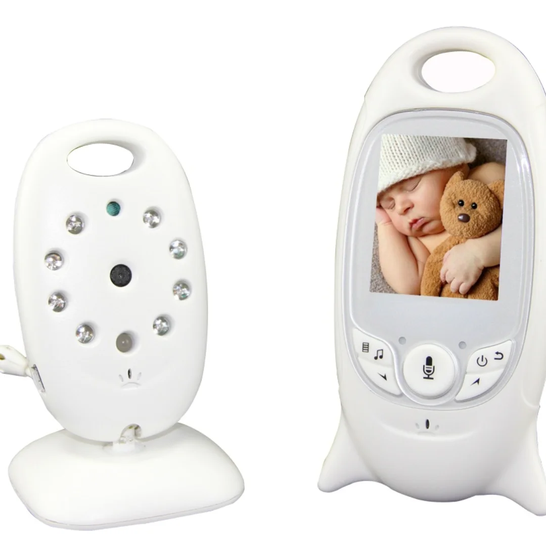 

VB601 2.4Ghz Video Baby Monitors Wireless 2.0 Inch LCD Screen 2 Way Talk IR Night Vision Temperature Security Camera 8 Lullabies