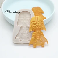 3d soldier silicone molds diy christmas cake decorating tools cupcake fondant mold candy clay chocolate moulds fm812