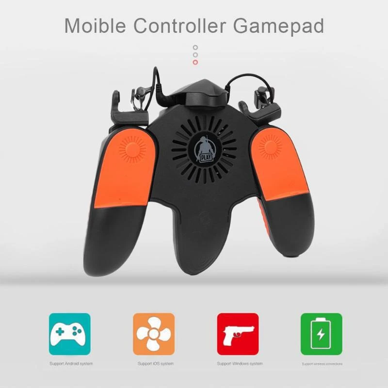 Мобильный игровой контроллер Кнопка огня для PUBG артефакты игровая ручка