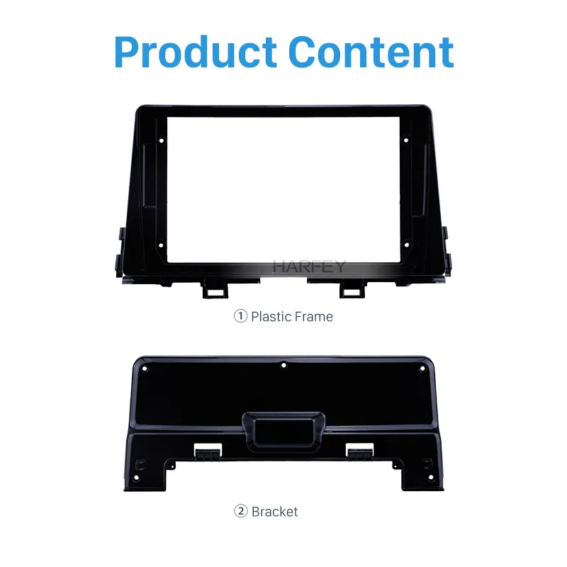 Harfey в приборной панели автомобиля Радио Рамка фасции панель ободок отделка