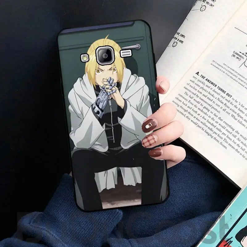 

Riccu Fullmetal Alchemist amine Phone Case For Samsung Galaxy J7 J6 J8 J4 J4Plus J7 DUO 2018 J7NEO J7Core J2 J5 J7 Prime