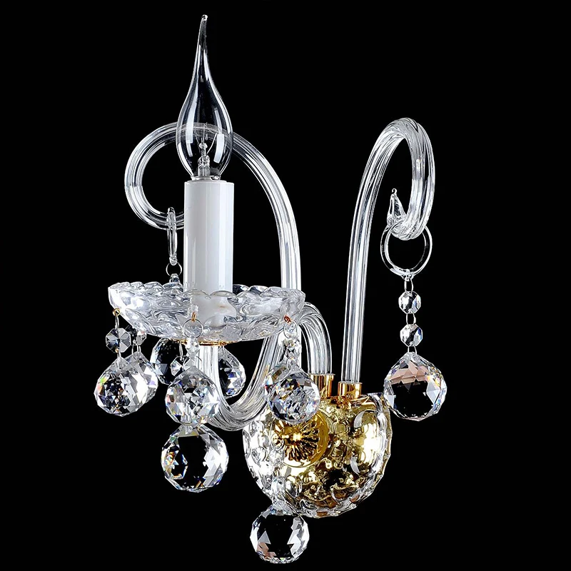 L&aacute;mpara colgante de bola de prisma de cristal, 80mm/100mm, hbl, decoraci&oacute;n de boda, 1 unidad-2