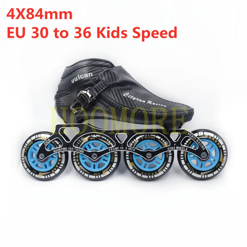 Shoes 6 Layers Carbon Fiber Kid Speed Skating Shoes Boys Gir