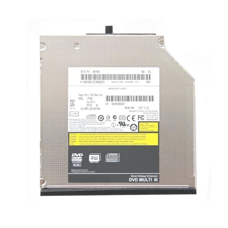 Двухслойный оптический привод для Lenovo Thinkpad T430S T420S T410S 8X DVD RW RAM DL Writer 24X CD|optical drive|cd