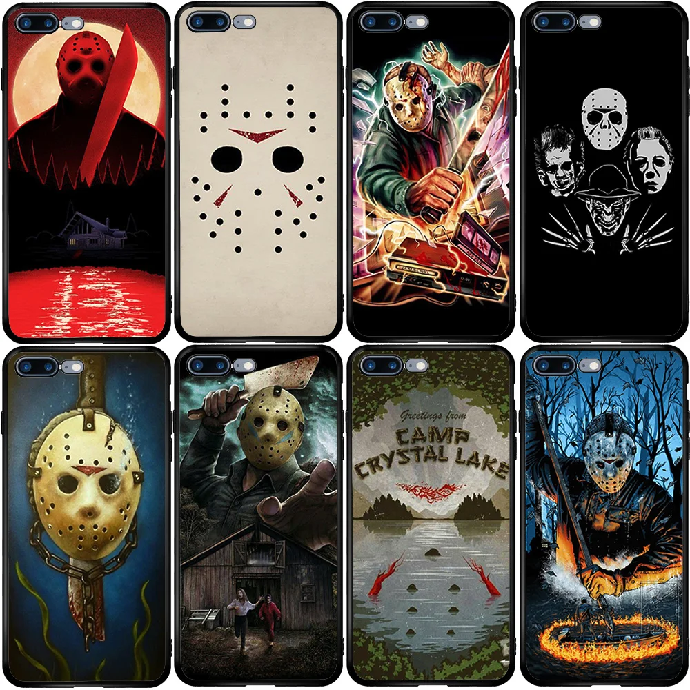 Чехол для iPhone Oneplus 5S SE 2020 6S 7 8 6T 8T Plus XS XR 11 12 Pro Mini Max Jason Vorhees Пятница 13-е | Мобильные