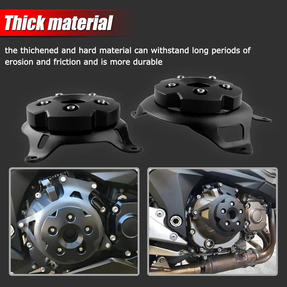 Motorcycle Engine Stator Cover Guard Protection Side Shield Protector For Kawasaki Z750 Z800 2013 - 2017 Z 750 800 13-17 | Автомобили и
