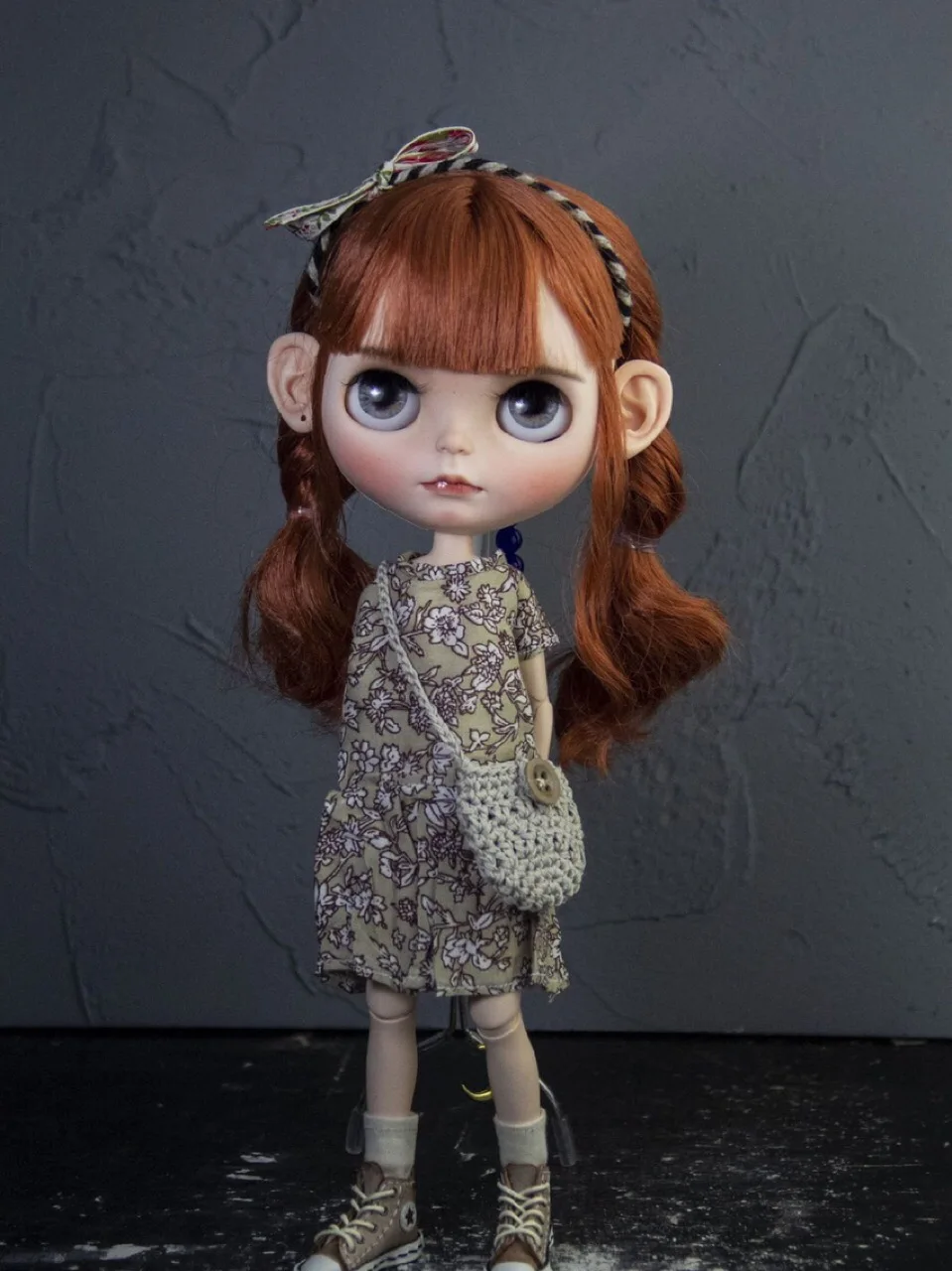 Ледяной 19 шарнир blyth кукла с Макияж лица белая кожа DIY коричневый волос желтый век
