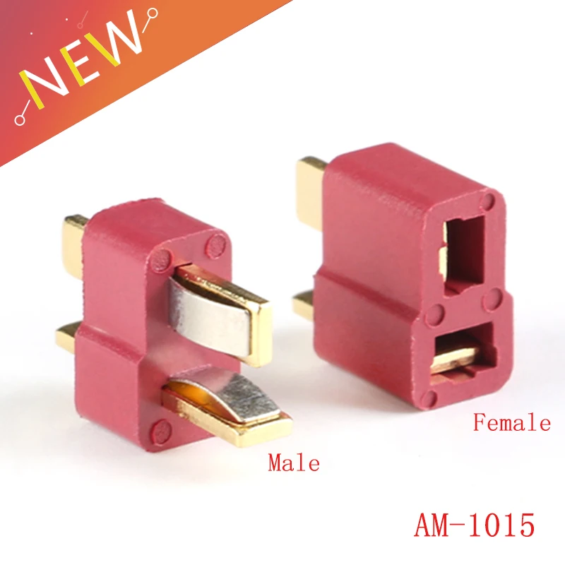 Комплект Т разъемов AM 1015 для радиоуправляемых LiPo батарей вертолетов