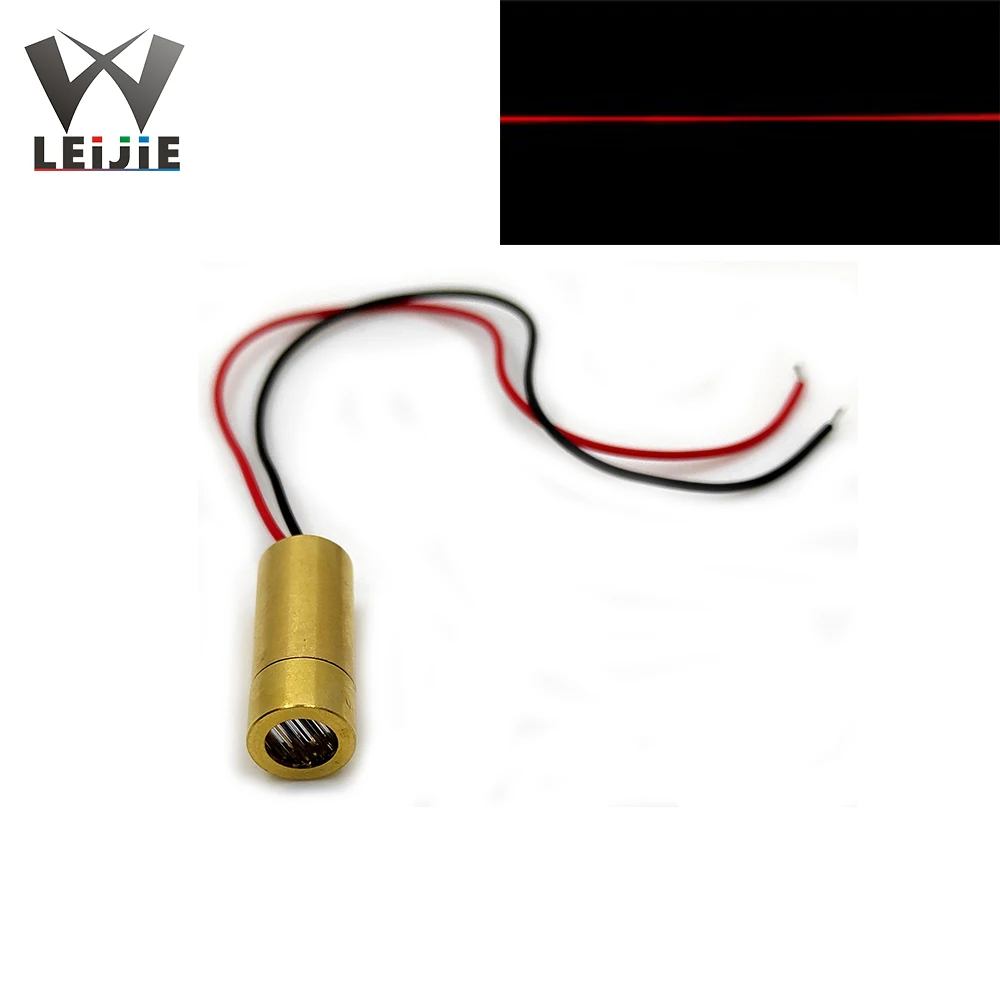 

Красный лазерный модуль 5V Cross Line Dot MINI 650nm 5mW
