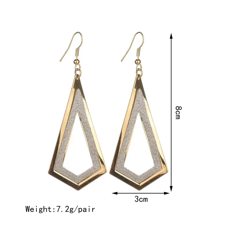 

2021 New Arrivals Fashion Metal Irregular Ladies Dangle Earrings Jewelry Statement-Earrings Daily Wedding Work Gifts Trendy Girl