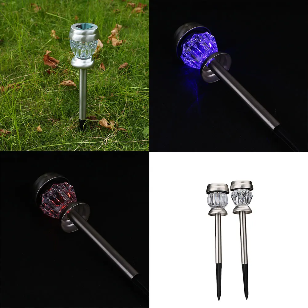 Светодиодный Цвета изменение алмазы/Фонари газонный светильник на солнечной