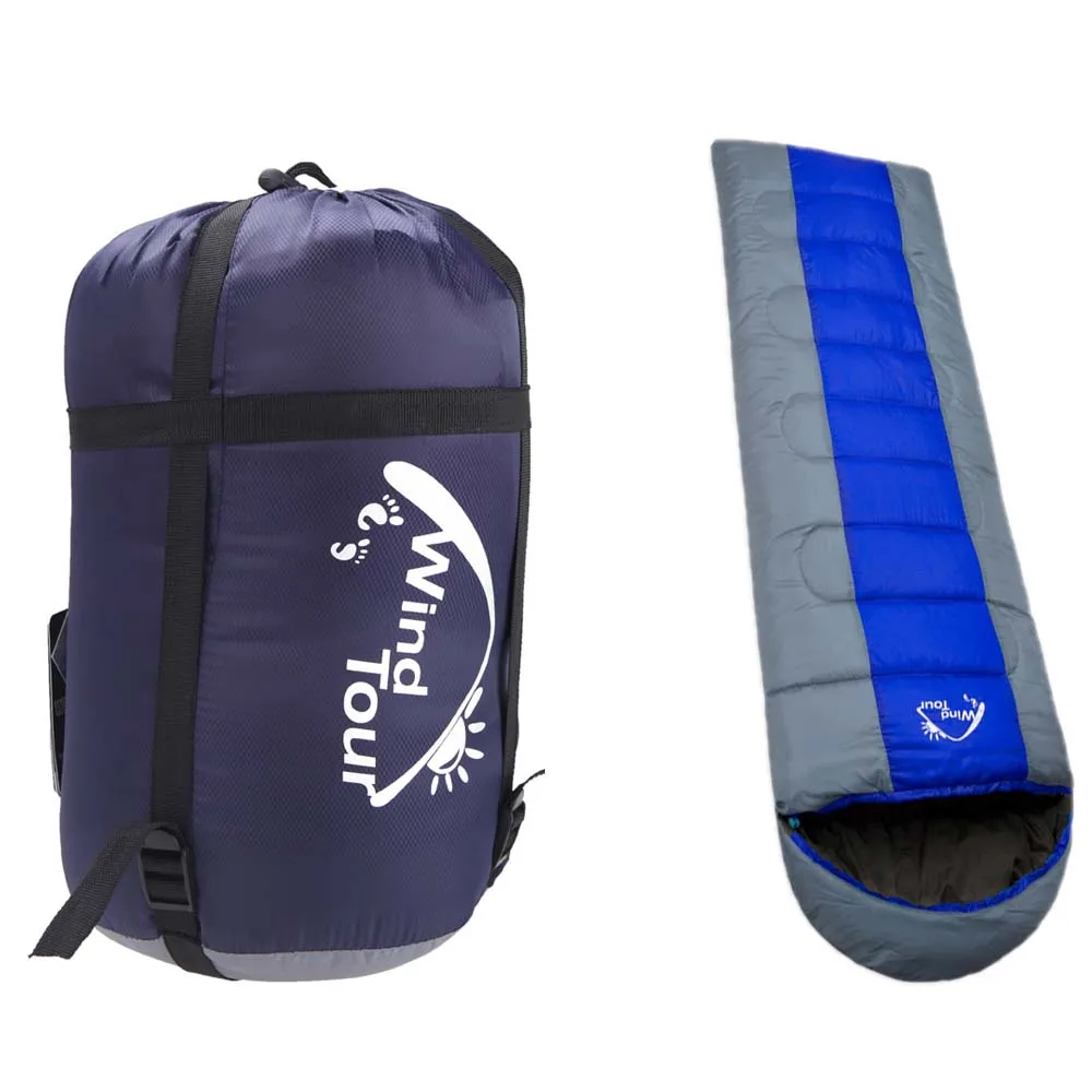 Ветронепроницаемый теплый спальный мешок конверт для взрослых осенне зимний с