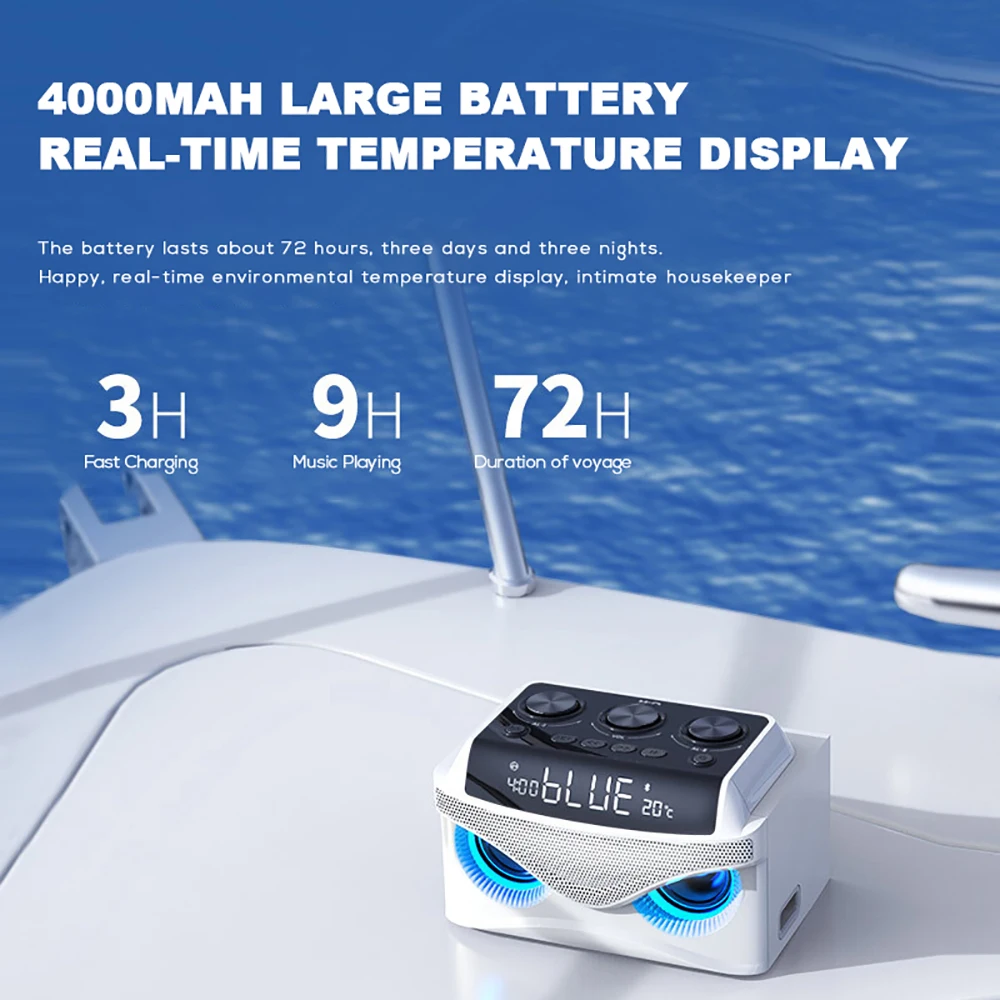 

AWEI Y32 Bluetooth Speaker 25W Speakers Subwoofer 2000mAh LED Display Portable Wireless Speaker Subwoofer Music Center