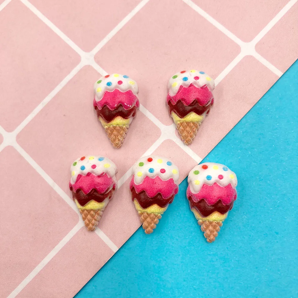 20 штук принт мульташной Минни моделирование индивидуальные красочные мороженое