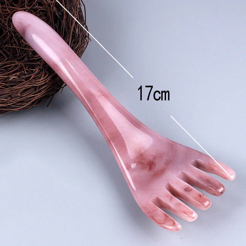 Массажный скребок из смолы массажер для лица и шеи акупунктура гуаша доска уход