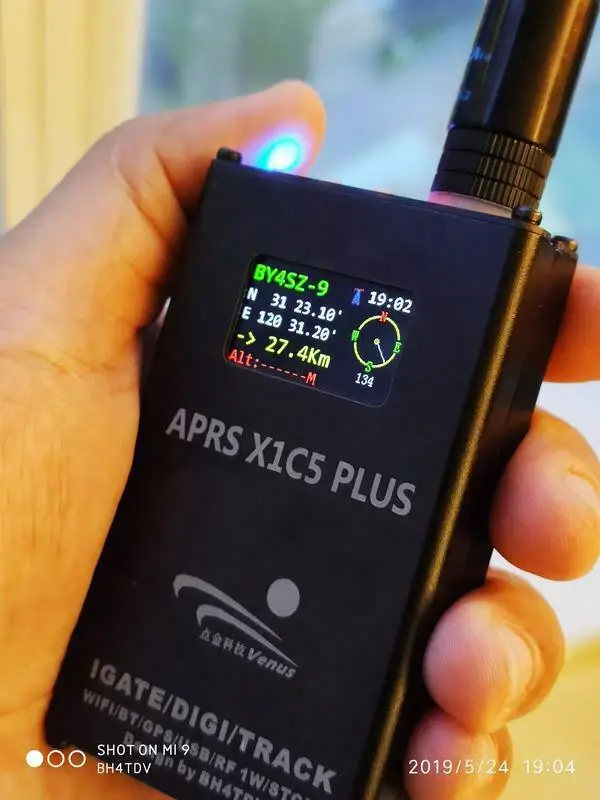 От BH4TDV APRS X1C5 Plus DIGI TRACKER IGATE GPS + WIFI Bluetooth аккумулятор IPS LCD|Усилители для наушников| |
