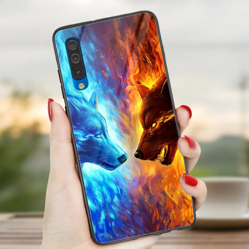 Для samsung Galaxy A10 A20 A30 A40 A50 A70 A3 A5 A7 A6 A8 A9 плюс чехол Обложка яркая для глянцевый чехол