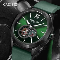 cadisen automatic watch for men 2022 top luxury sapphire glass mechanical wristwatches tourbillon sports clock relogio masculino