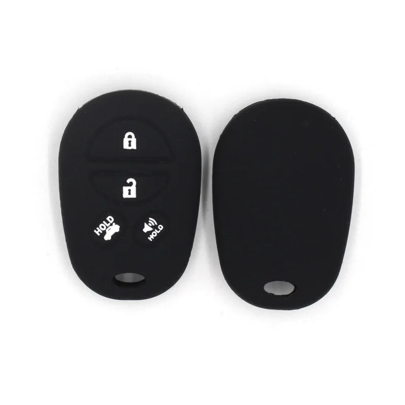 4 кнопки мягкий силиконовый пульт дистанционного управления умный Автомобильный
