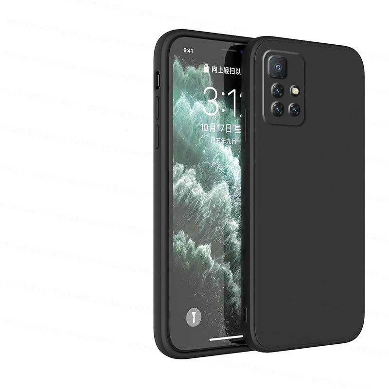 for xiaomi redmi 10 case redmi 10 9 9t note 8 9 9s 10 pro max cover liquid silicone phone case for xiaomi poco x3 m3 f3 f2 pro free global shipping