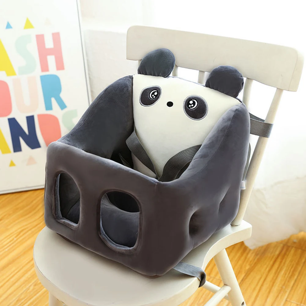 

Cute Cartoon Baby Sofa Cover Seat Feeding Chair Case Protective Skin No Cotton for Household Children Learning Ornament