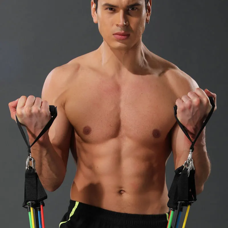 Новинка 2020 11 шт. тянущаяся веревка многофункциональные Эспандеры для фитнеса