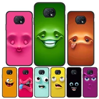 luxury phone case for xiaomi redmi 9t 9c 9a 9 8 8a 9c nfc 9 prime power go case soft silicone cover funny cute smiley capa funda