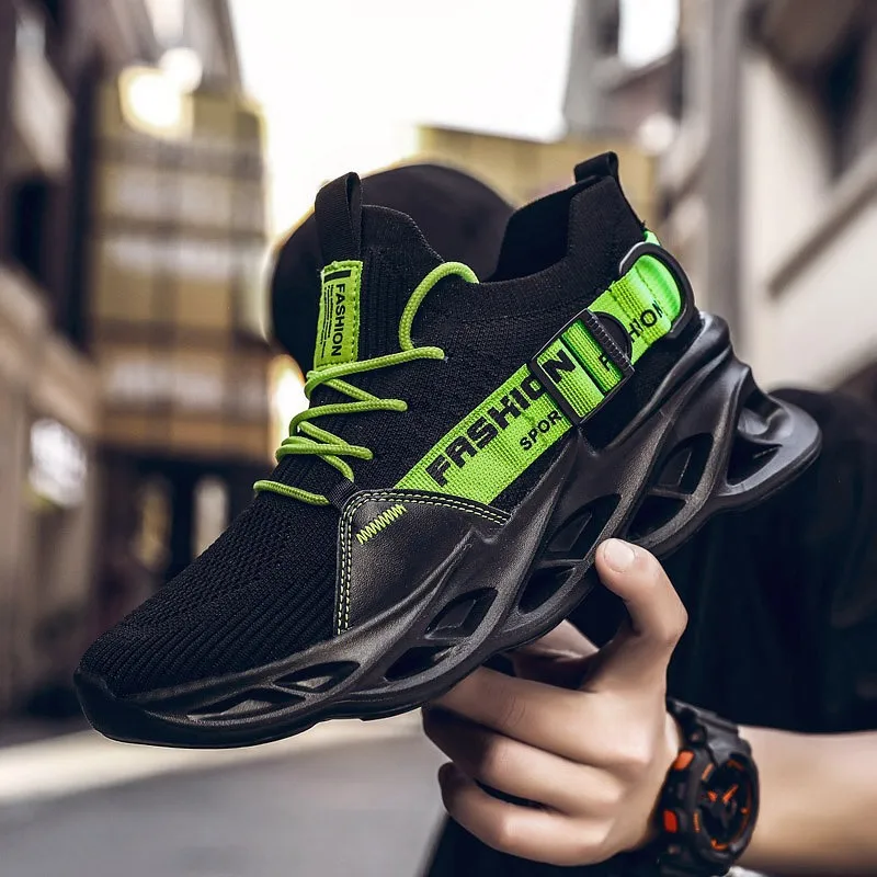 

slip mesh 39 spring sapato Light sapatos comfortable black mens for casual informales trainers male man white Men zapatos Male