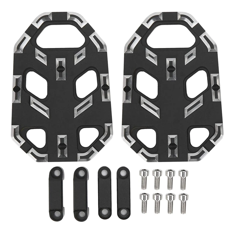 

Motorcycle Pedals, CNC Aluminum Alloy Pedals for Wide Motorcycle Footrest Fit for CB650R 2019-2020