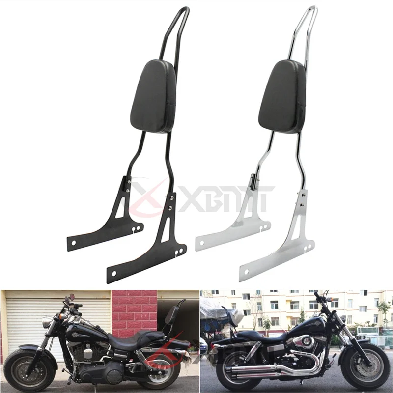 Спинки мотоцикла шина Sissy для Harley Street Bob FXDB Super Glide Custom FXDC 2011 2012 2013 2014 2015|sissy bar luggage|sissy