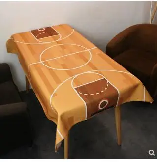 Скатерть для баскетбольного клуба тканевое хлопковое покрытое полотенце