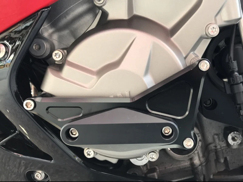 Для BMW HP4 S1000R S1000RR S1000XR Мотоцикл с ЧПУ Двигатель статора Крышка крушение рамки