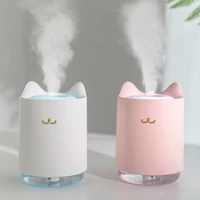 ultrasonic air humidifier usb 320ml usb aroma diffuser with romantic led night light hydration for home office car air purifier
